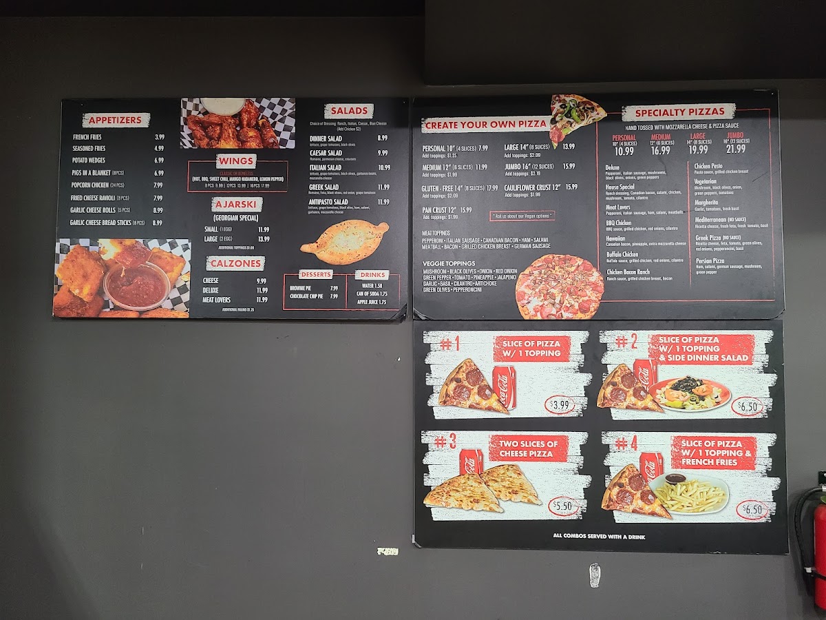 Menu Ameci Pizza Kitchen - Burbank-3