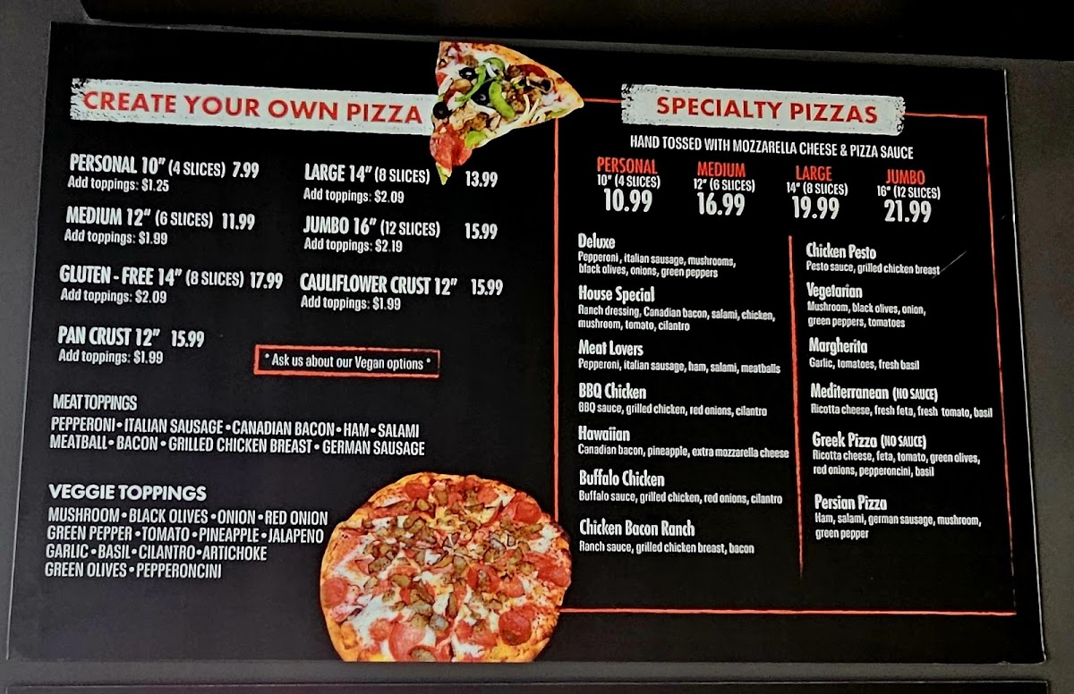 Menu Ameci Pizza Kitchen - Burbank-4