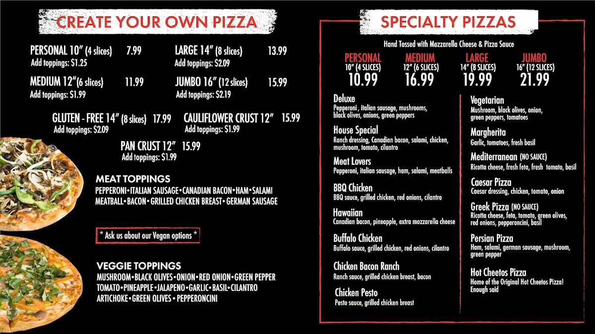 Menu Ameci Pizza Kitchen - Burbank-5